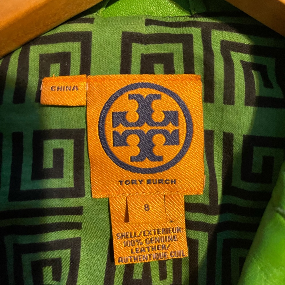 Good condition Tory Burch leather jacket - Picture 7 of 12